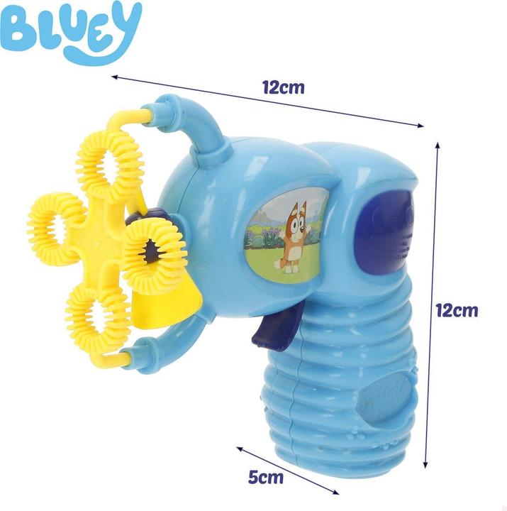 Actual product image Moose Seifenblasen Spiel Bluey 50 ml 12 x 12 x 5 cm (12 Stück)