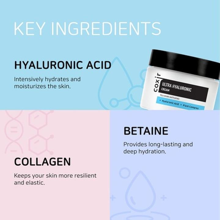 Productafbeelding Coxir Ultra Hyaluroncrème 50ml (50 ml, Dagcrème)