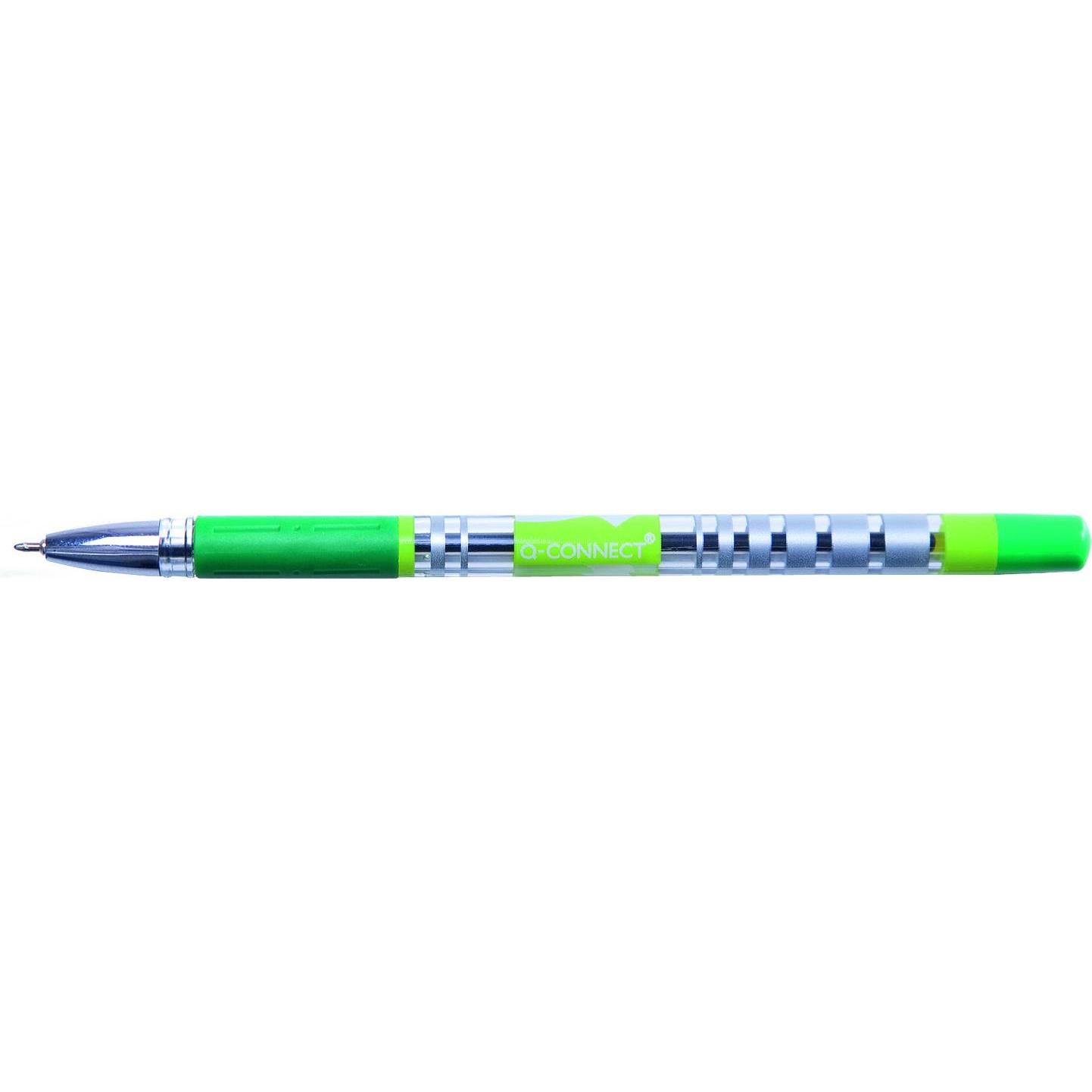 Q-Connect, Bleistift, Gel-Fluidstift 0,5 mm, grün (0.50 mm)