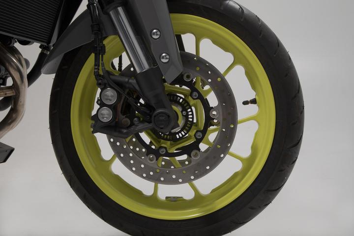 Actual product image Sw Motech Crash pad kit for front axle