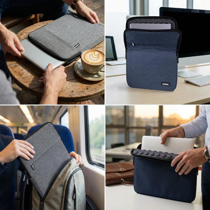 Immagine prodotto Nilox Laptop Hülle SLEEVE Grau (17.30")