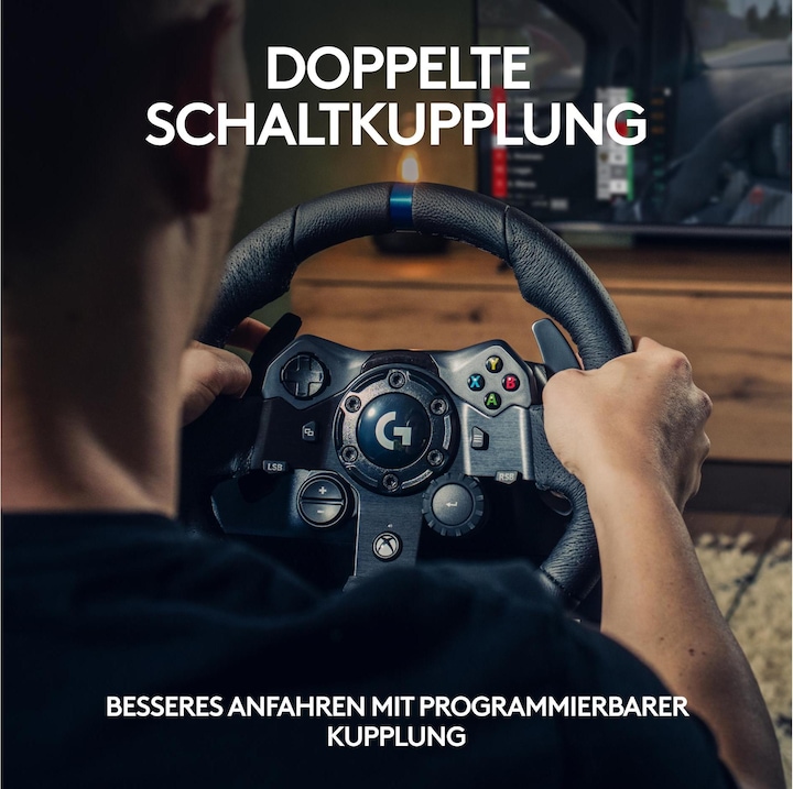 Produktbild Logitech G G923 Trueforce for PC and Xbox (PC, Xbox One X, Xbox Series X, Xbox One S, Xbox Series S)