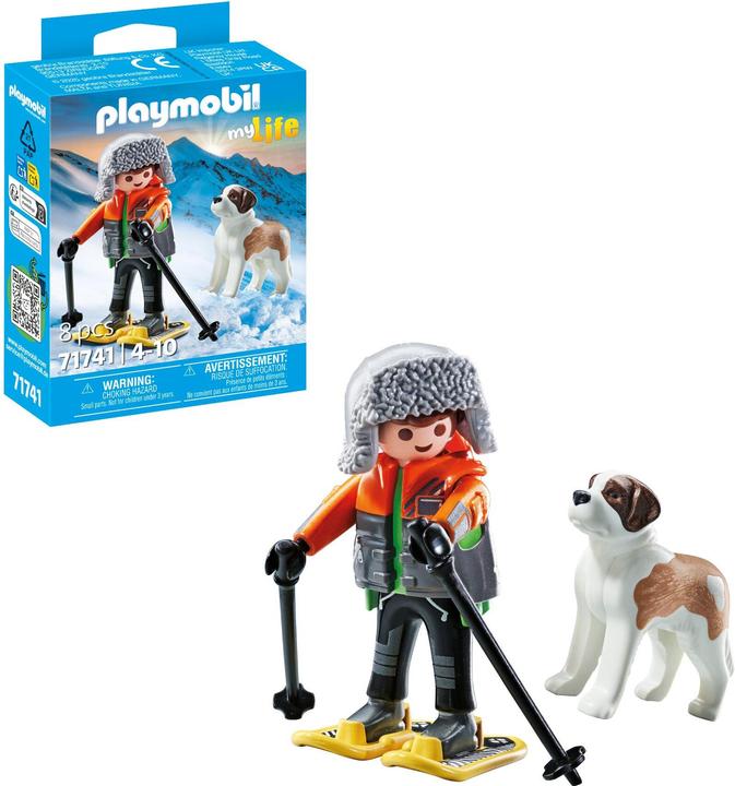 Produktbild Playmobil Wanderer mit Bernhardiner (71741, Playmobil My Life)
