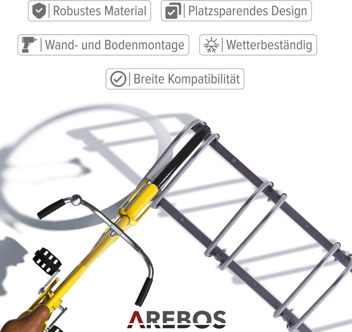 Actual product image Arebos Bicycle stand