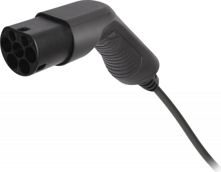 Produktbild Deltaco Typ 2 auf Typ 1 Kabel (Typ 1, 3.60 kW, 16 A, 3 m)