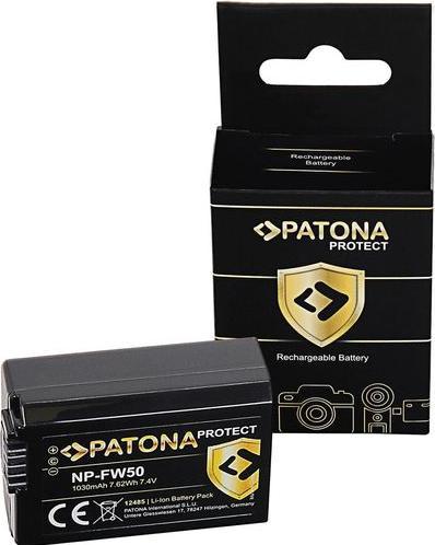 Actual product image Patona PROTECT battery for Sony NP-FW50 (Camera battery)