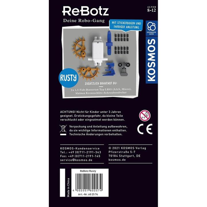 Produktbild Kosmos ReBotz Rusty der Crawling-Bot, d