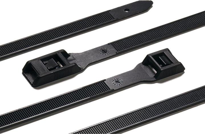 Actual product image HellermannTyton Cable tie PA66 (Plastic cable ties, 350 mm, 100 pcs.)