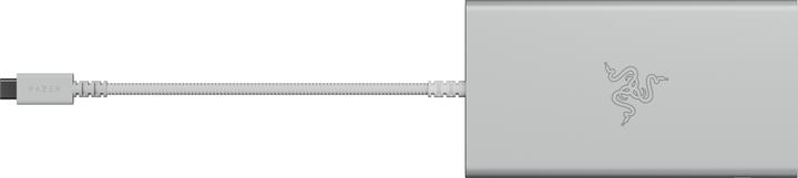 Actual product image Razer USB-C Dock - Mercury Edition (USB-C, 11 ports)