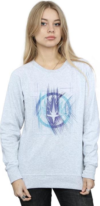 Actual product image Womens/Ladies Avengers Infinity War Guardian Lines Sweatshirt (XL)