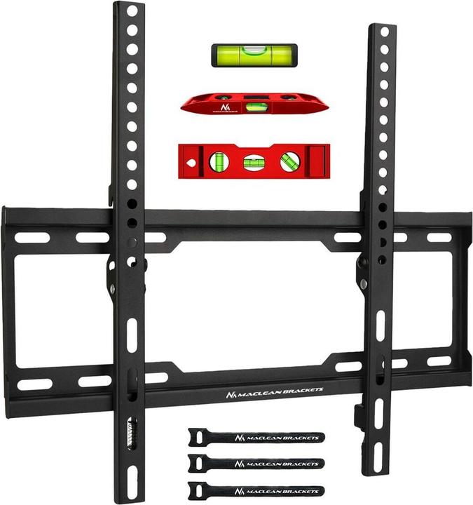 Actual product image Maclean TV mount max VESA 400x400 32-70 45kg Tilt adjustment +0°-10° MC-412 (Wall, 70", 45 kg)