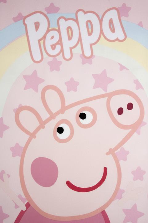 Actual product image Peppa Pig Strandbadetuch Hellrosa 70 X 140 Cm (140 x 70 cm)