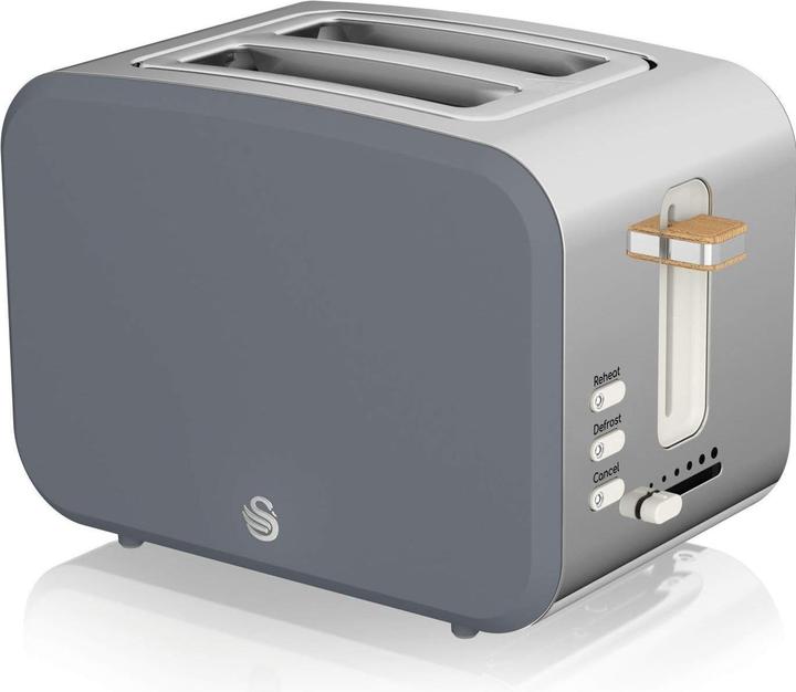 Actual product image Swan Nordic Breakfast Set with Wireless Kettle and Wide Slot Toaster (1.70 l)