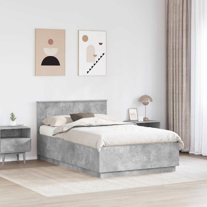 Image du produit vidaXL Moderner Bettrahmen (135 x 190 cm)