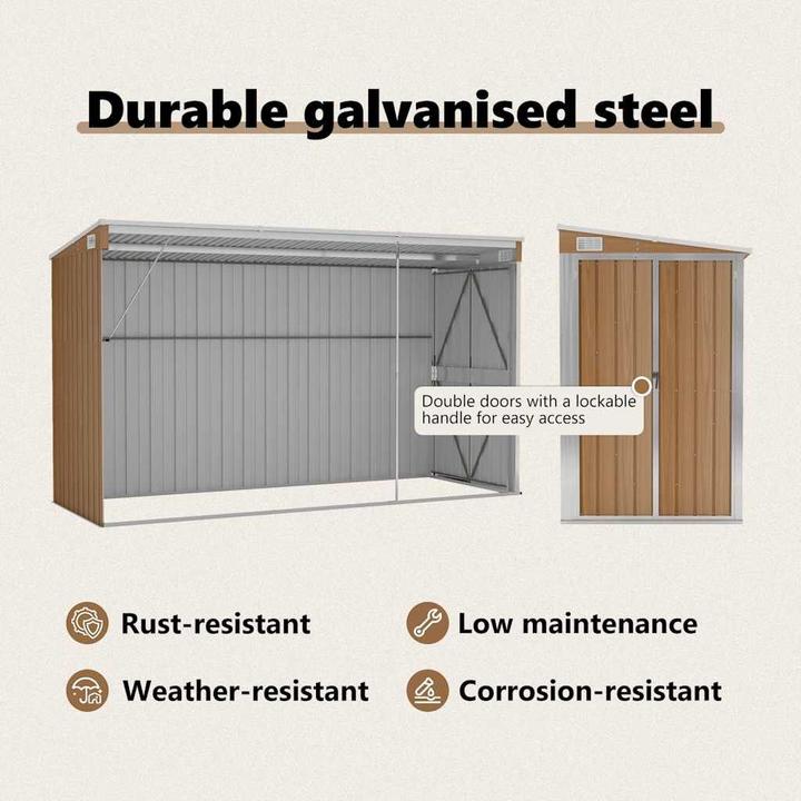 Produktbild vidaXL Gartenschuppen