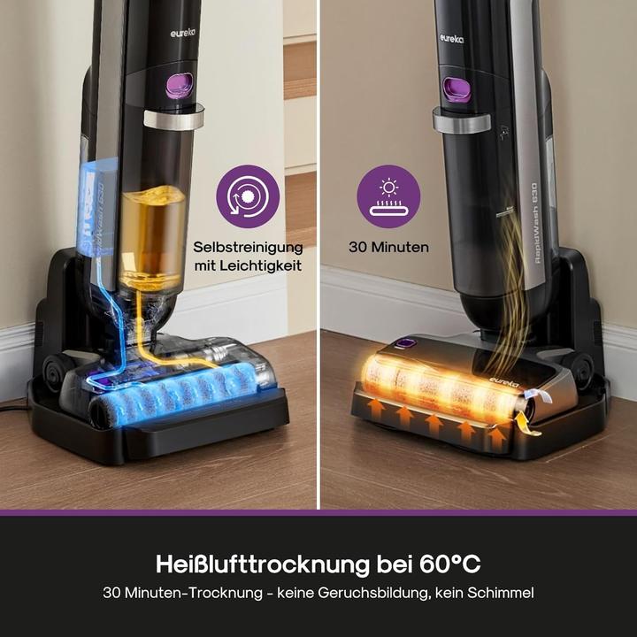 Produktbild Eureka RapidWash NEW630 Hartbodenreiniger (Saugen + Wischen)