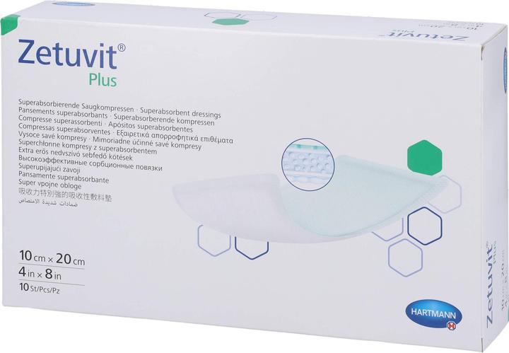 Image du produit Zetuvit Plus Absorptionsverband 10x20cm