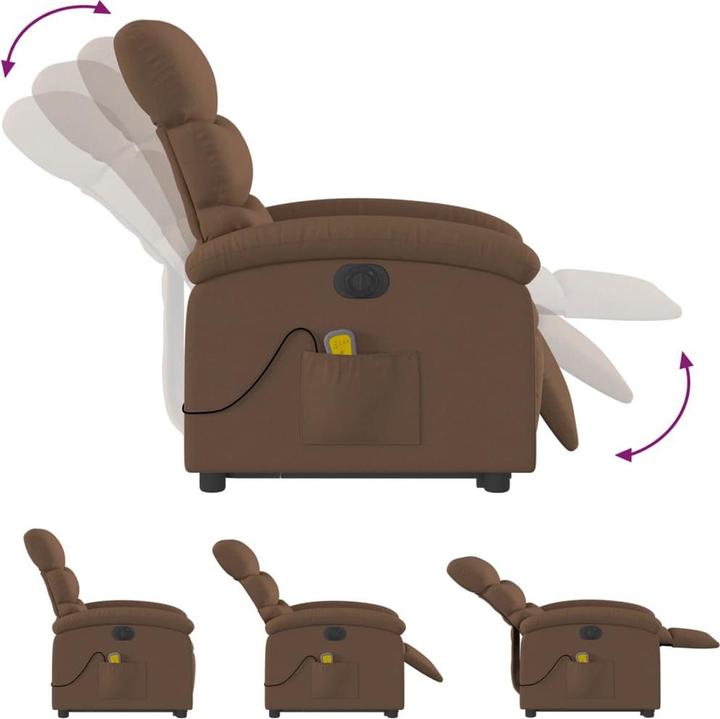 Image du produit vidaXL Massagesessel mit Aufstehhilfe