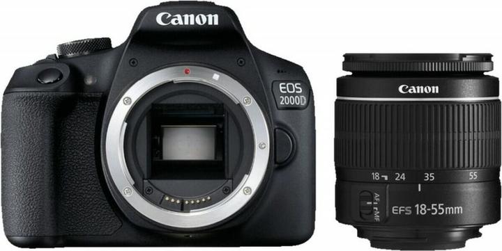 Actual product image Canon EOS 2000D - (EU) (18 - 55 mm, 24.10 Mpx, APS-C / DX)