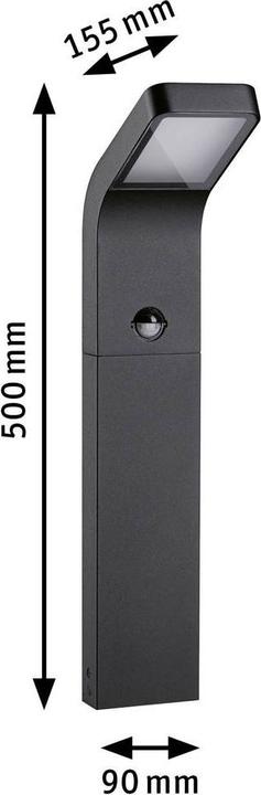 Actual product image Paulmann Path light LED 22.5W anthracite (1500 lm, IP44)
