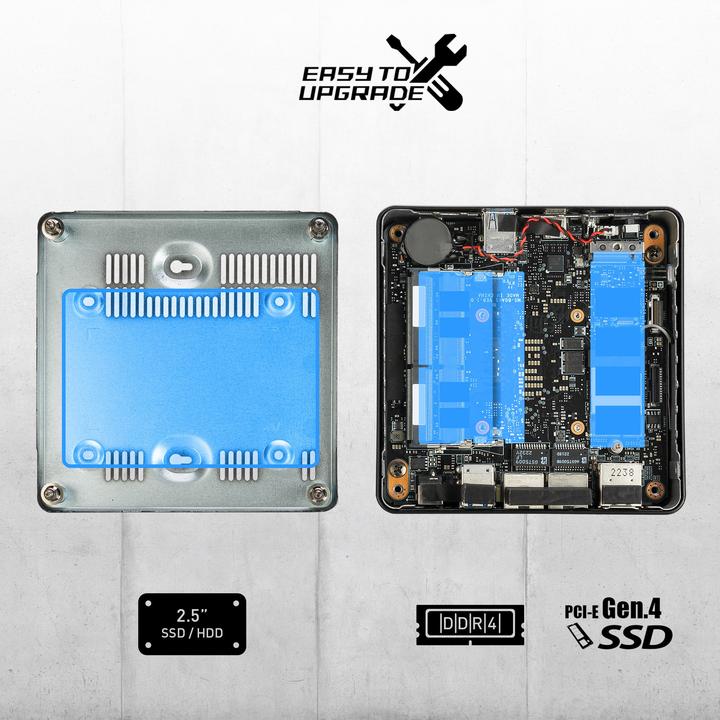 Actual product image MSI Cubi 5 12M-020BDE (Intel Core i7-1255U)