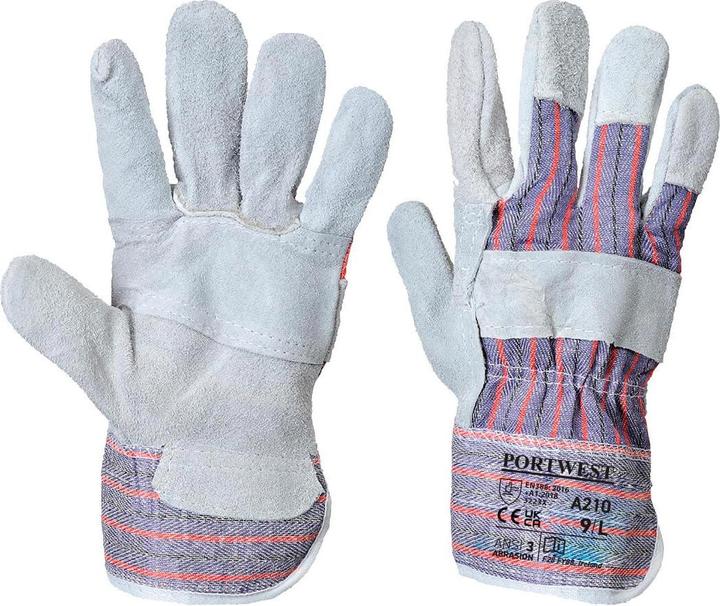 Actual product image Portwest Unisex Adult A210 Canadian Leather Rigger Gloves (XL)