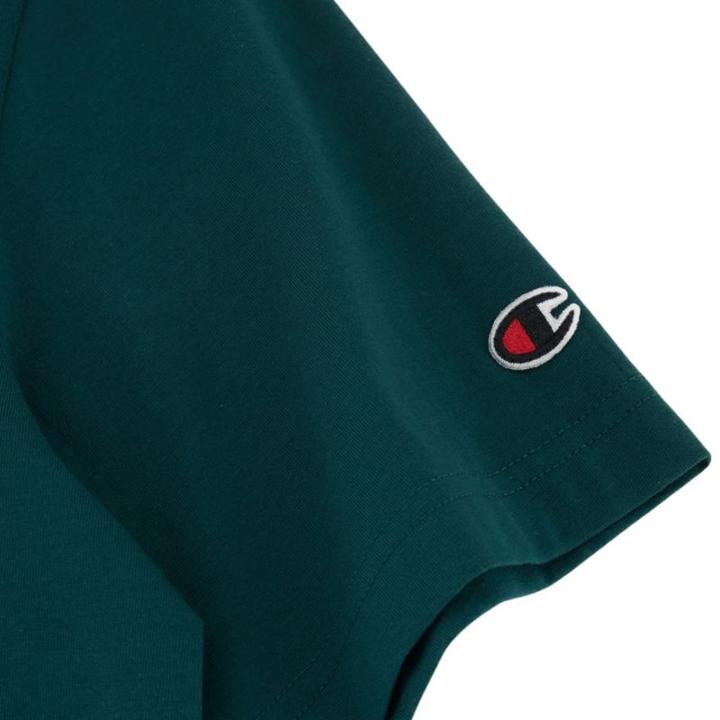 Actual product image Champion Koszulka męska SS Tee zielona 220256 GS502 S (S)