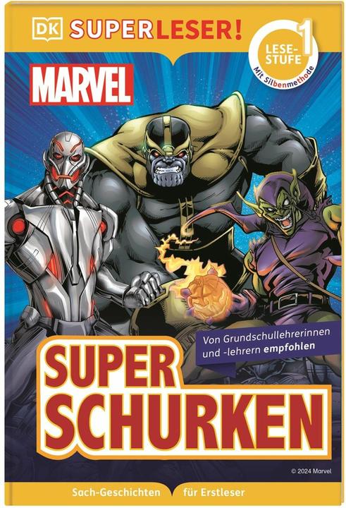 Produktbild SUPERLESER! Marvel Superschurken (Deutsch, Cefn Ridout, DK Verlag - Kids, 2025)