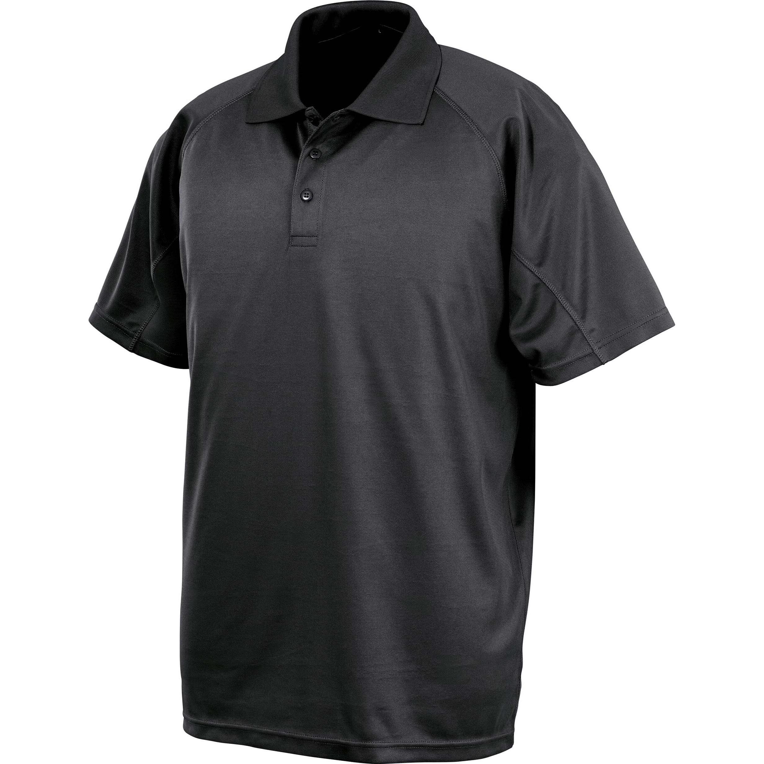Spiro, Shirt, Performance aircool, Schwarz, (XS)