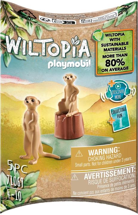 Produktbild Playmobil Erdmännchen (71069, Playmobil Wiltopia)