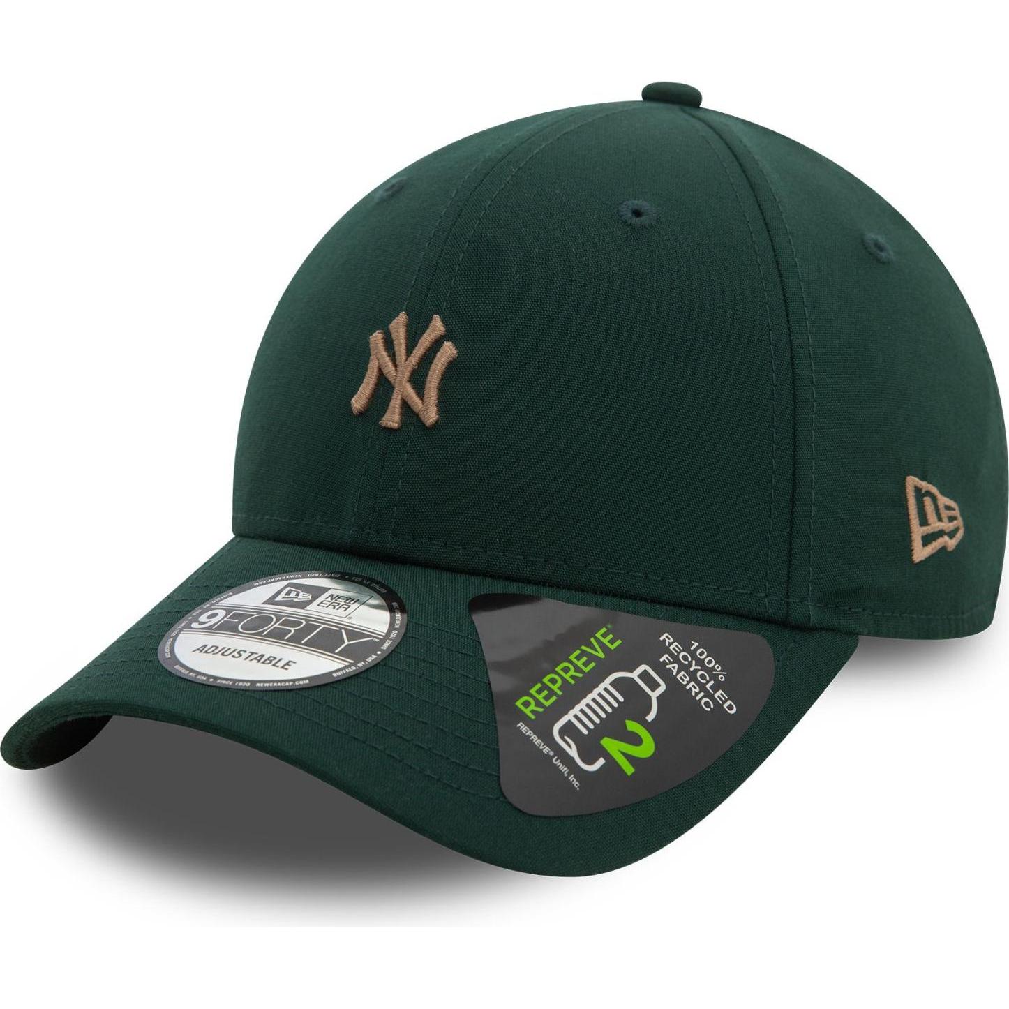 Thumbnail - New Era, Herren, Cap, 9Forty Strapback Cap REPREVE New York Yankees, Grau