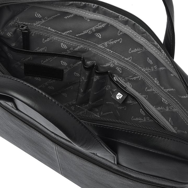 Immagine prodotto Castelijn & Beerens Aktentasche RFID Schutz Leder 41 cm Laptopfach (15")