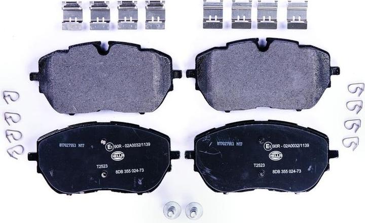 Hella 8DB 355 024-731 Bremsbelagsatz Scheibenbremse