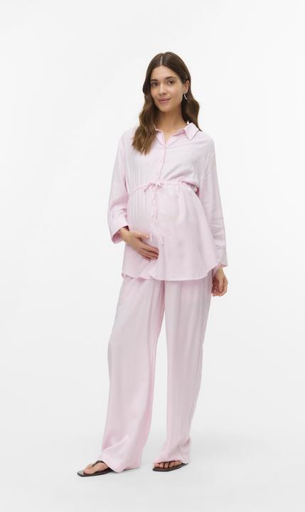 Produktbild Mamalicious Normal geschnitten Hemdkragen Ärmelbündchen mit Knopf Hemd Hemd