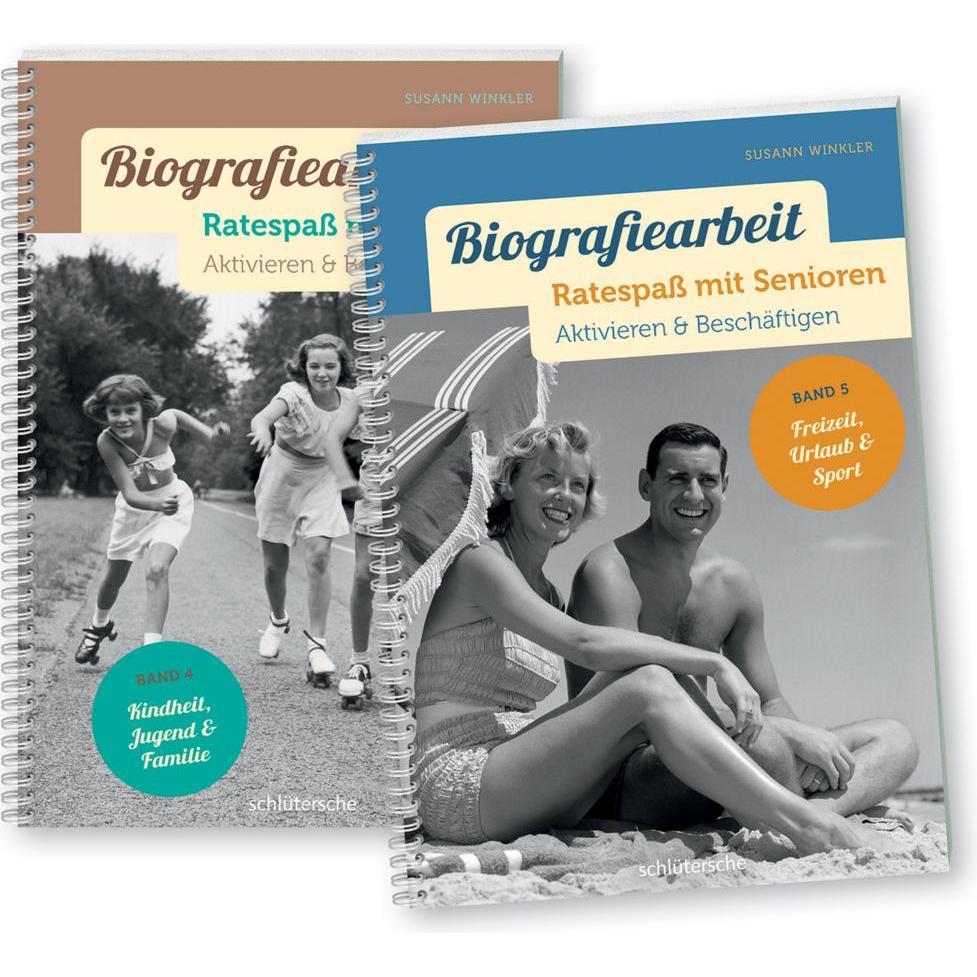Biografiearbeit Ratespass mit Senioren, 2 Bde. im Set, Fachbücher von Susann Winkler