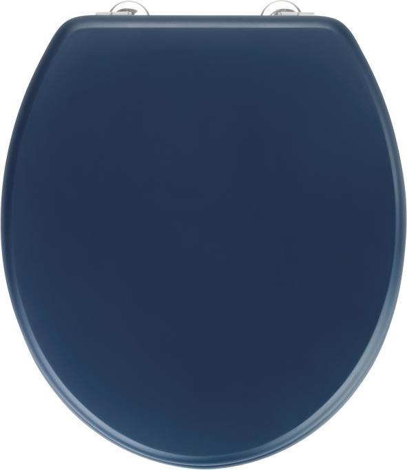 Wenko Siège WC Prima bleu foncé mat