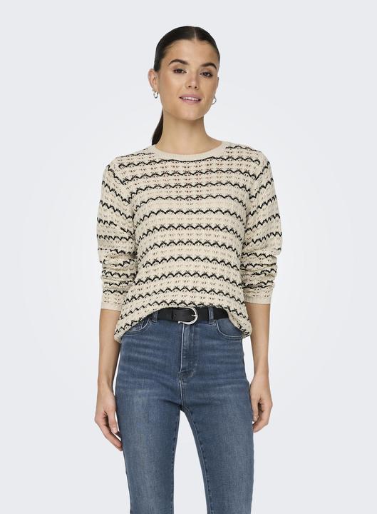 Actual product image Only Regular fit round neck pullover knitted jumper (XL)