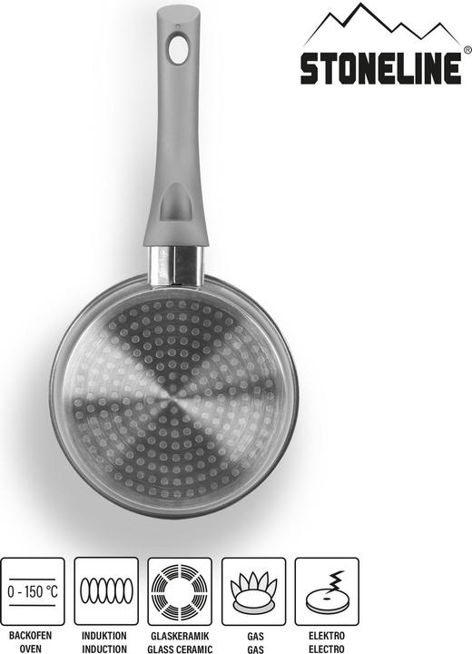 Produktbild Stoneline Gourmundo Bratpfanne 14 cm (Bratpfanne, Aluminiumguss, 14 x 3.20 cm)