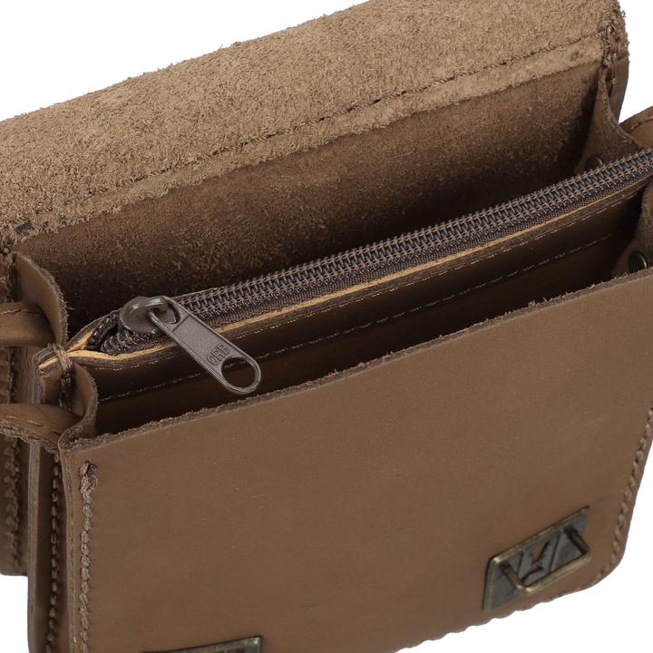 Actual product image Mika small shoulder bag leather 15 cm