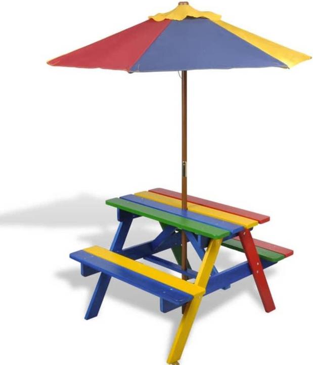 Produktbild vidaXL Kinder Gartentisch