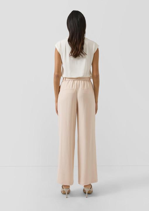 Produktbild s.Oliver Wide-Leg-Hose mit Elastikeinsatz (48)