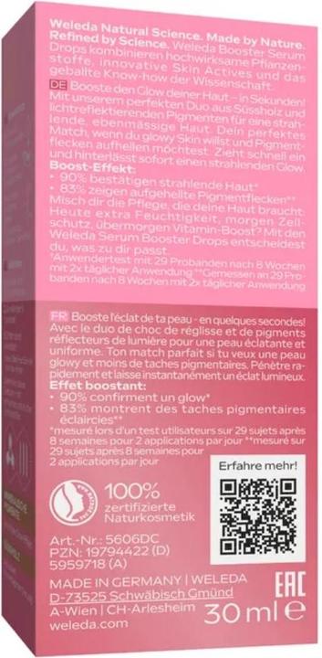 Produktbild Weleda Serum Drops Glow Perfecting (30 ml)