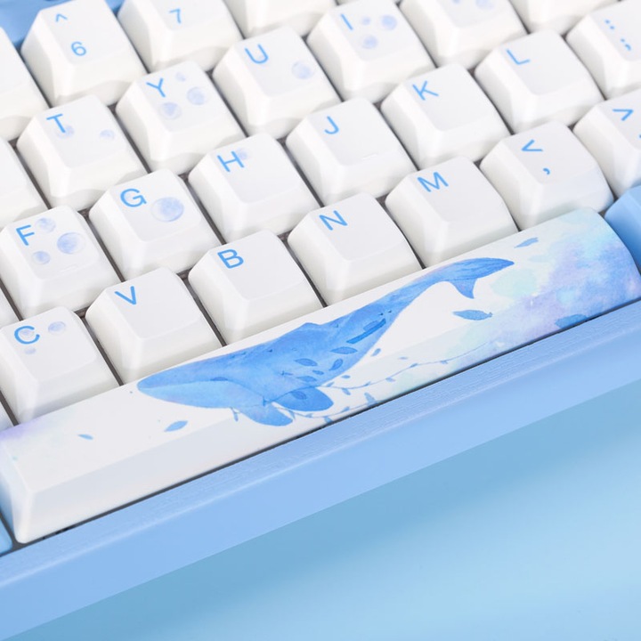 Image du produit Varmilo VEA108 Sea Melody Clavier de jeu, MX-Silent-Red, LED blanche - US Layout (US, Filaire)