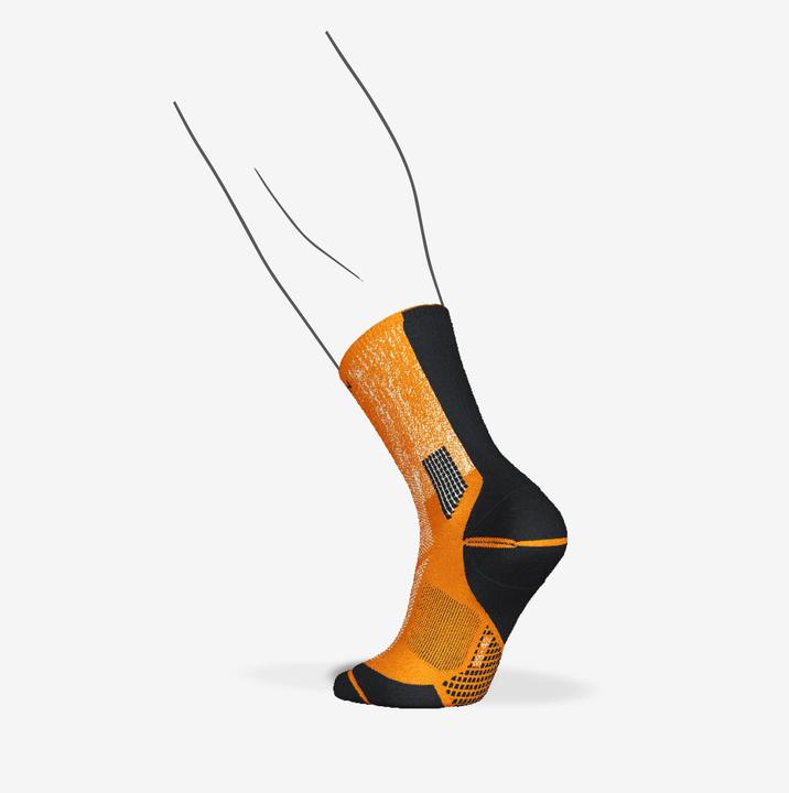 Produktbild Kiprun Laufsocken Mid dick - Run 900 orange/Graphik (39, 42)