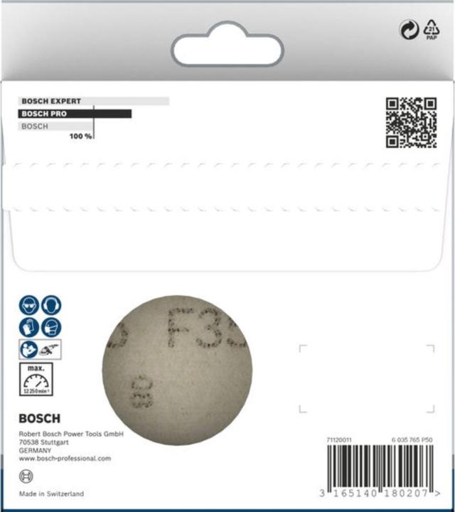 Actual product image Bosch Professional Zubehör Pro F355 Schleifblatt (60)