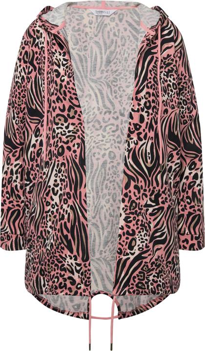 Image du produit Angel of Style Veste à capuche en molleton avec mélange de motifs animaliers, manches longues (52)