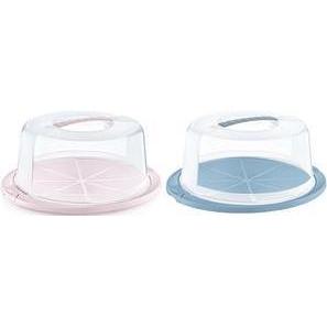 Thumbnail - keeeper Tortenhaube "ricardo", rund, nordic-pink Tortencontainer, verschliessbarer Deckel, ergonomischer, Kuchentranspor...