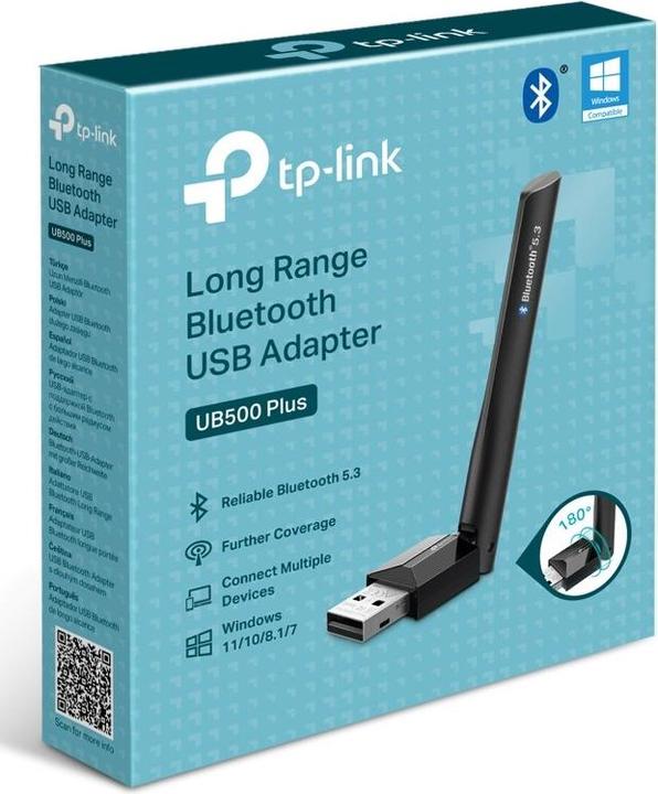 Image du produit TP-Link WRL ADAPTATEUR BLUETH 5.3/UB500 PLUS
