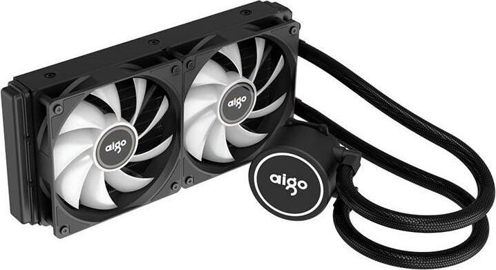 Actual product image Darkflash Tech AC SE 240 CPU liquid cooling (black)