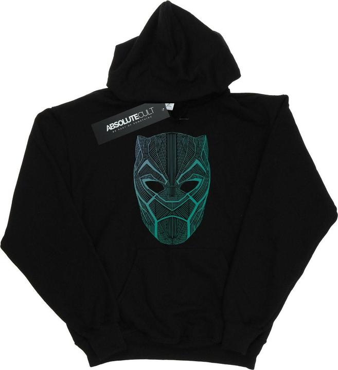 Produktbild Black Panther Tribal Mask Kapuzenpullover Jungen (152, 158)